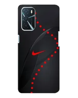 Чохол для OPPO A16 з картинкою «Абстрактний дизайн Nike»