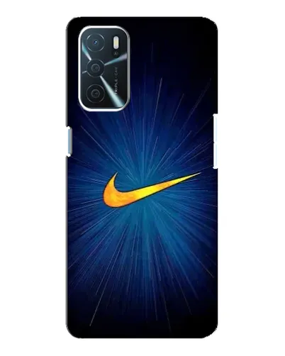 Чехол для OPPO A16 с картинкой «Синий пульс Nike» Чехол для OPPO A16 с картинкой «Синий пульс Nike»