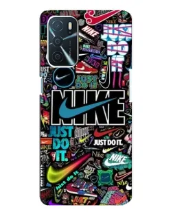 Чохол для OPPO A16 з картинкою «Яскравий колаж Nike» Чохол для OPPO A16 з картинкою «Яскравий колаж Nike»