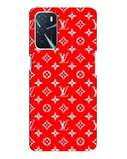 Чохол для OPPO A16 з картинкою «Яскравий паттерн LV»