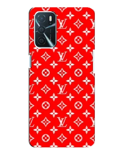 Чохол для OPPO A16 з картинкою «Яскравий паттерн LV»