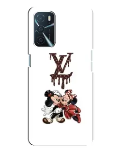Чохол для OPPO A16 з картинкою «LV та Міккі Маус»