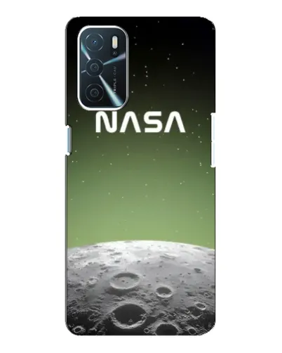 Чехол для OPPO A16 с картинкой «NASA — лунный градиент»