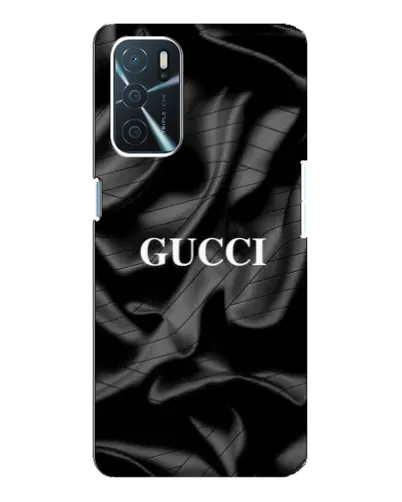 Чехол для OPPO A16 с картинкой «Gucci — шелковые волны»