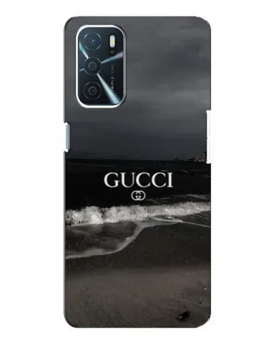 Чехол для OPPO A16 с картинкой «Gucci — морской прибой»