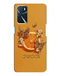 Чохол для OPPO A16 з картинкою «Gucci — золоті метелики» Чохол для OPPO A16 з картинкою «Gucci — золоті метелики»