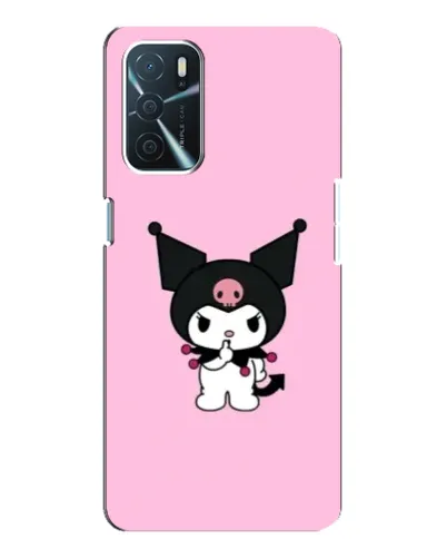 Чохол для OPPO A16 з картинкою «Kuromi — рожева ніжність»