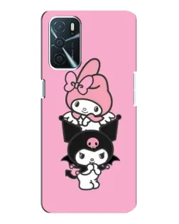 Чохол для OPPO A16 з картинкою «My Melody та Kuromi»