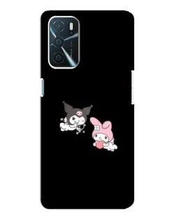Чохол для OPPO A16 з картинкою «My Melody та Kuromi»