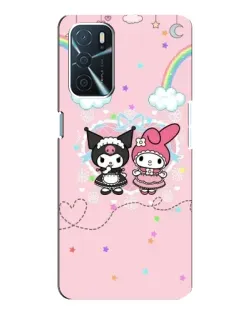 Чохол для OPPO A16 з картинкою «My Melody та Kuromi»