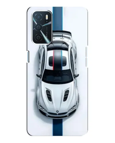 Чехол для OPPO A16 с картинкой «Вид сверху — BMW M» Чехол для OPPO A16 с картинкой «Вид сверху — BMW M»