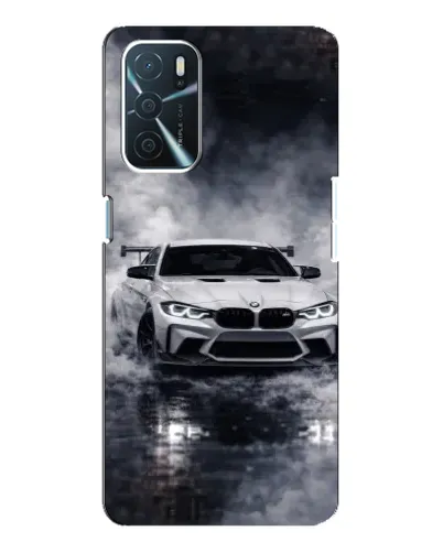 Чехол для OPPO A16 с картинкой «BMW сквозь туман» Чехол для OPPO A16 с картинкой «BMW сквозь туман»