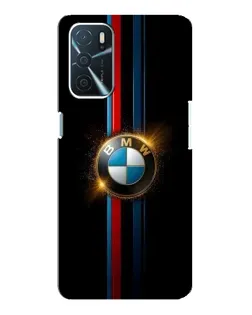 Чехол для OPPO A16 с картинкой «BMW M-Power неон»