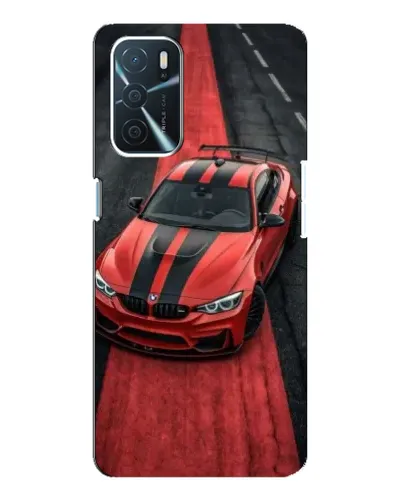 Чехол для OPPO A16 с картинкой «BMW на красной дорожке» Чехол для OPPO A16 с картинкой «BMW на красной дорожке»