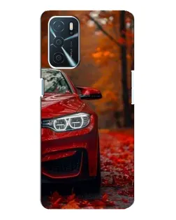 Чехол для OPPO A16 с картинкой «Осенняя BMW M4»