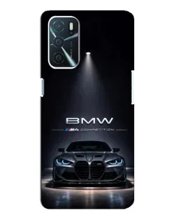 Чохол для OPPO A16 з картинкою «BMW крізь нічне місто» Чохол для OPPO A16 з картинкою «BMW крізь нічне місто»
