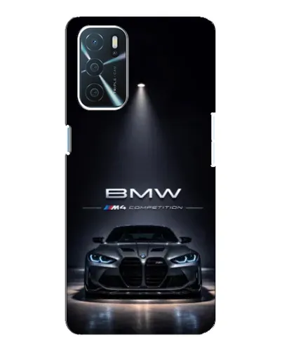 Чехол для OPPO A16 с картинкой «BMW сквозь ночной город» Чехол для OPPO A16 с картинкой «BMW сквозь ночной город»