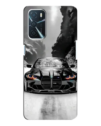 Чохол для OPPO A16 з картинкою «BMW — акварельний дрифт» Чохол для OPPO A16 з картинкою «BMW — акварельний дрифт»