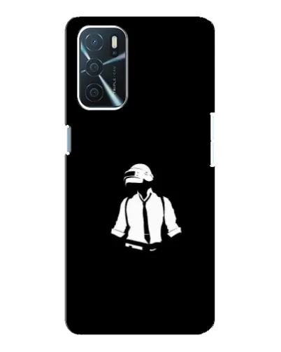 Чохол для OPPO A16 з картинкою «PUBG — білий шолом» Чохол для OPPO A16 з картинкою «PUBG — білий шолом»