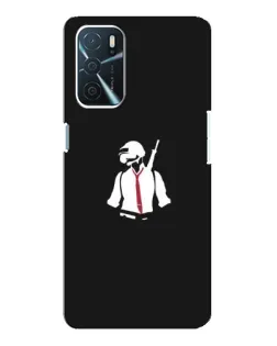 Чохол для OPPO A16 з картинкою «PUBG — силует воїна» Чохол для OPPO A16 з картинкою «PUBG — силует воїна»