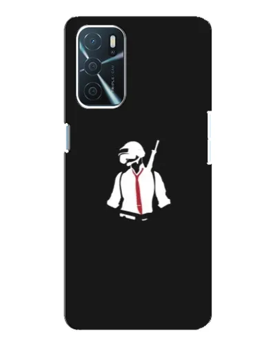 Чохол для OPPO A16 з картинкою «PUBG — силует воїна» Чохол для OPPO A16 з картинкою «PUBG — силует воїна»