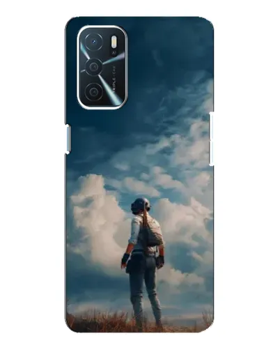Чохол для OPPO A16 з картинкою «Герой PUBG на скелі» Чохол для OPPO A16 з картинкою «Герой PUBG на скелі»