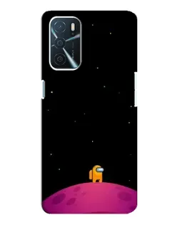 Чохол для OPPO A16 з картинкою «Самотній герой на планеті» Чохол для OPPO A16 з картинкою «Самотній герой на планеті»