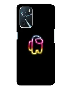 Чохол для OPPO A16 з картинкою «Among Us градієнт»