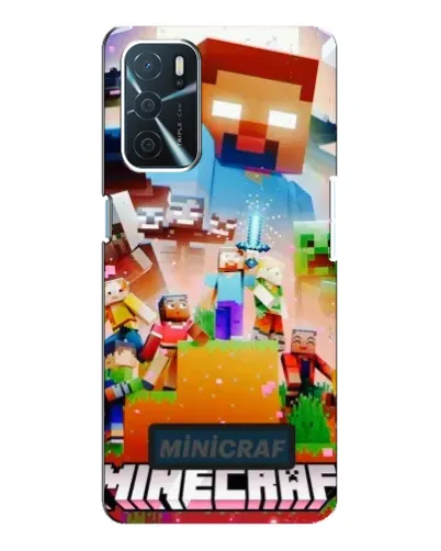 Чохол для OPPO A16 з картинкою «Minecraft герої гри» Чохол для OPPO A16 з картинкою «Minecraft герої гри»