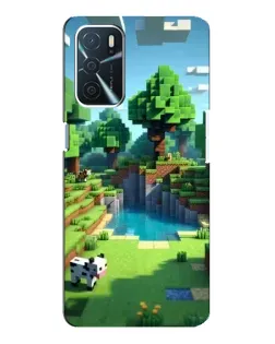 Чохол для OPPO A16 з картинкою «Minecraft літній день»