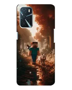 Чохол для OPPO A16 з картинкою «Стів у лісі»