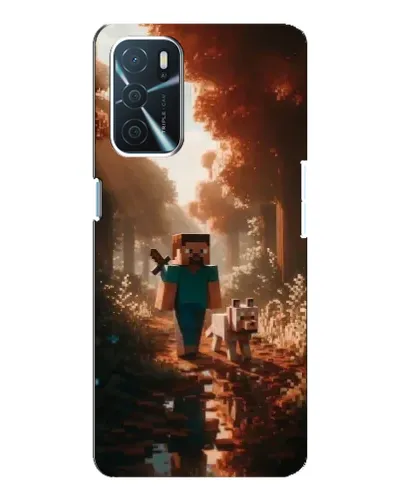 Чохол для OPPO A16 з картинкою «Стів у лісі» Чохол для OPPO A16 з картинкою «Стів у лісі»