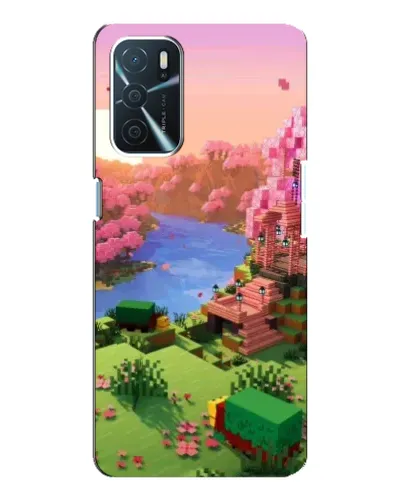 Чохол для OPPO A16 з картинкою «Рожеве дерево Minecraft» Чохол для OPPO A16 з картинкою «Рожеве дерево Minecraft»