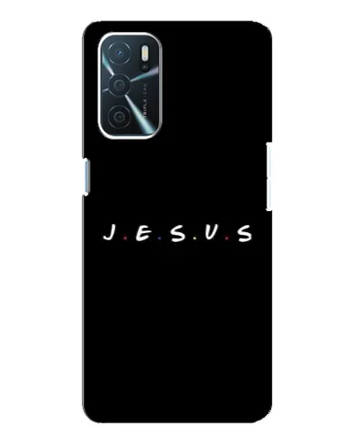 Чохол для OPPO A16 з картинкою «Крапки віри J.E.S.U.S.»