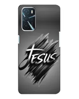 Чохол для OPPO A16 з картинкою «Напис Jesus Graffiti»