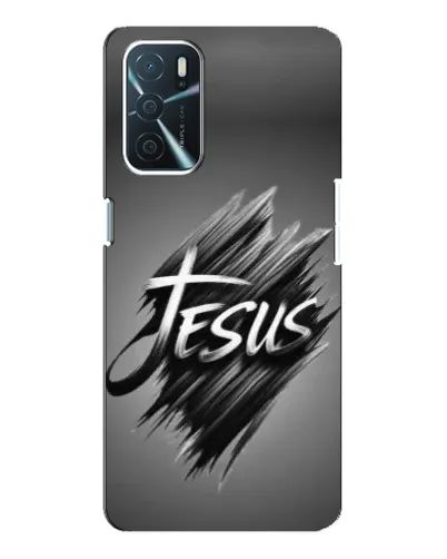 Чохол для OPPO A16 з картинкою «Напис Jesus Graffiti»