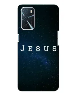 Чохол для OPPO A16 з картинкою «Зоряне небо Jesus»