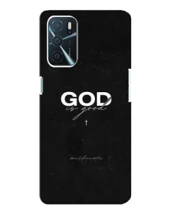 Чохол для OPPO A16 з картинкою «GOD — Бог над усім»