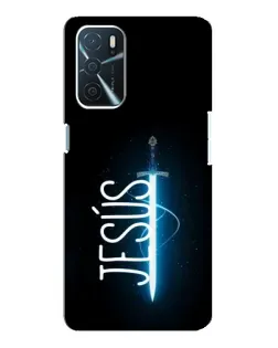 Чохол для OPPO A16 з картинкою «Меч Духа Jesus»
