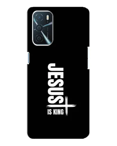 Чохол для OPPO A16 з картинкою «Вертикаль віри Jesus»