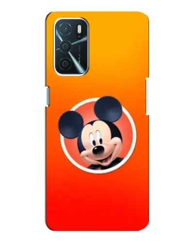 Чехол для OPPO A16 с картинкой «Mickey в круге»