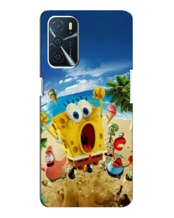 Чехол для OPPO A16 с картинкой «Развлечения на пляже»