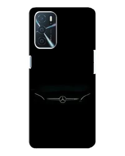 Чехол для OPPO A16 с картинкой «Mercedes Stealth Look»