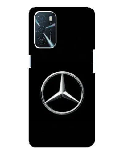 Чехол для OPPO A16 с картинкой «Mercedes классический лого»