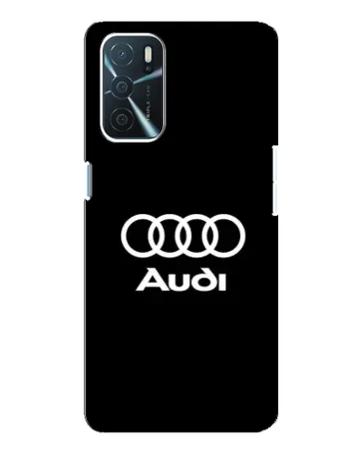 Чехол для OPPO A16 с картинкой «Классическое лого Audi»