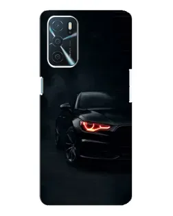 Чехол для OPPO A16 с картинкой «Audi — хищный взгляд»
