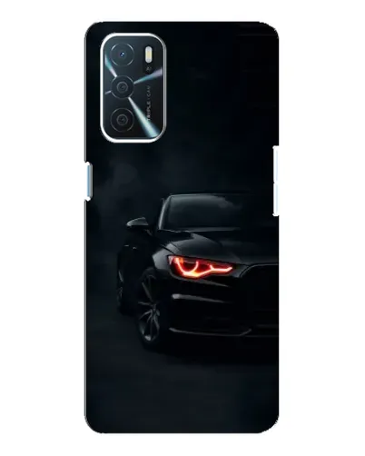 Чехол для OPPO A16 с картинкой «Audi — хищный взгляд»