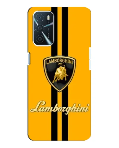 Чехол для OPPO A16 с картинкой «Lamborghini Stripe желтый» Чехол для OPPO A16 с картинкой «Lamborghini Stripe желтый»