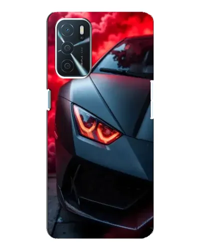 Чехол для OPPO A16 с картинкой «Lamborghini красное сияние» Чехол для OPPO A16 с картинкой «Lamborghini красное сияние»