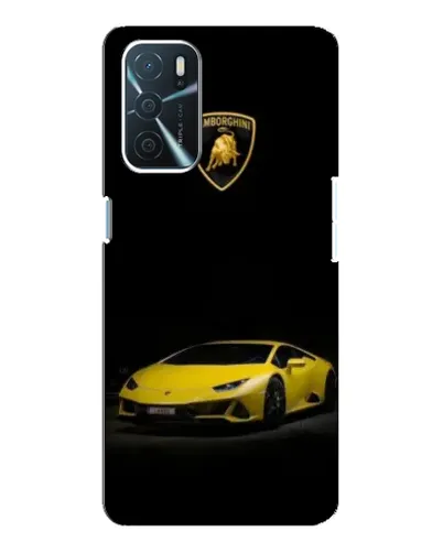 Чехол для OPPO A16 с картинкой «Lamborghini желтый акцент» Чехол для OPPO A16 с картинкой «Lamborghini желтый акцент»